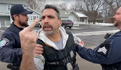 Video Confrontation with Fricn Media Leads to Suspension of Detective
